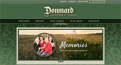 Desktop Screenshot of downardfuneralhome.com